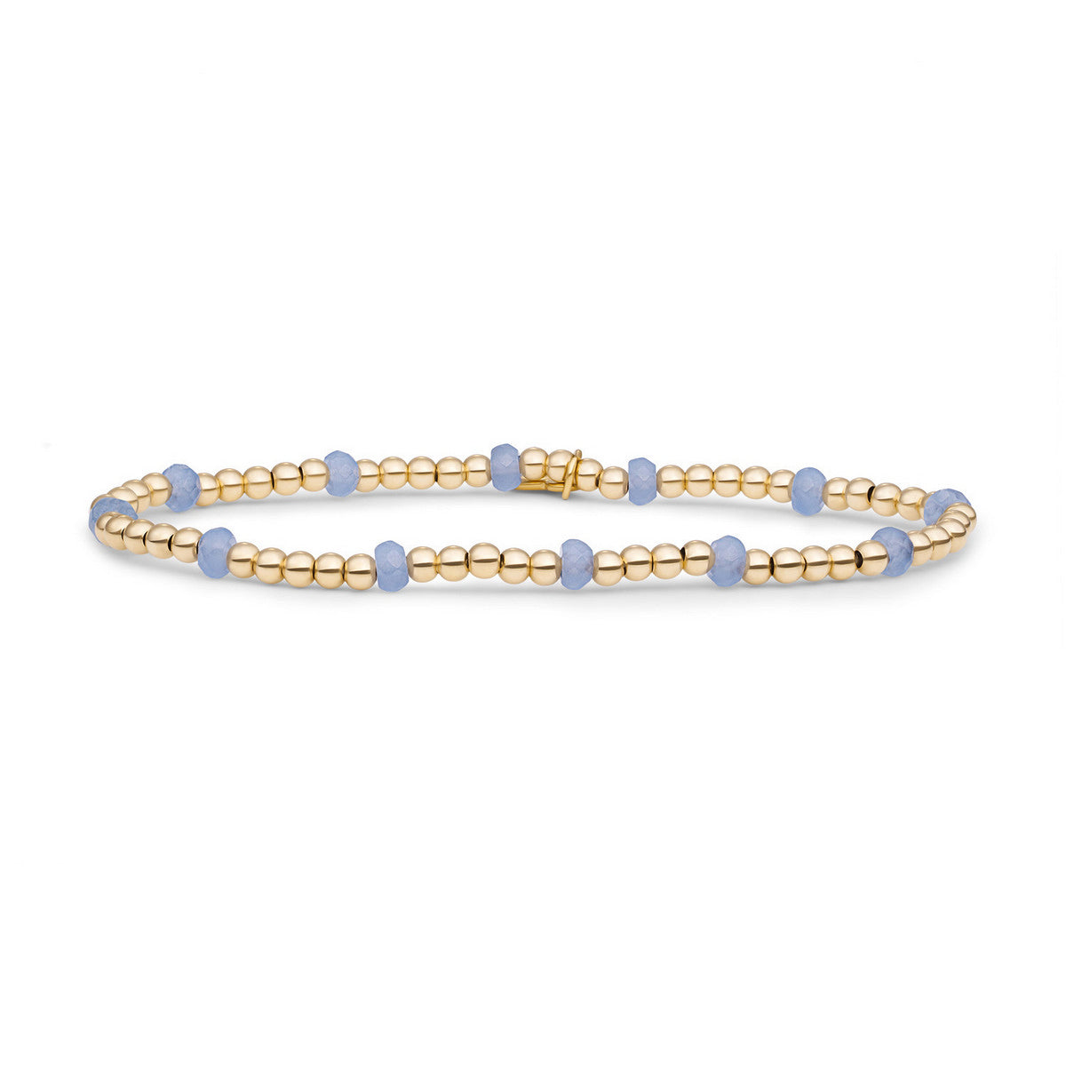 Sparkling Jewels Armband Jade SBG-GEM68-MIX-FCTRDL Goudkleurig