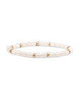 Sparkling Jewels armband Pearl Roundel Interstellar - Gold SBG-PEARL-MIX-RDL
