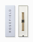 Rosefield horloge SBGSG-O77 Octagon XS Double Chain Studio Edition Black Gold - PansiteNederland.nl
