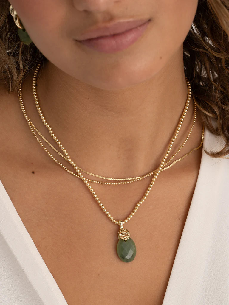 Sparkling Jewels hanger Medium Oval Southern Jade PENGEM61-MO - PansiteNederland.nl