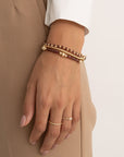 Sparkling Lewels armband Aubergine Quartz Twist - Silver SB-S-3MM-TG59 - PansiteNederland.nl