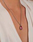 Sparkling Jewels Rope Ketting | - Zilver SN-RPS, exclusief en kwalitatief hoogwaardig. Ontdek nu!