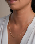 Sparkling Jewels - Ketting: Faceted Ball Chain gold plated - SN-SBG, exclusief en kwalitatief hoogwaardig. Ontdek nu!