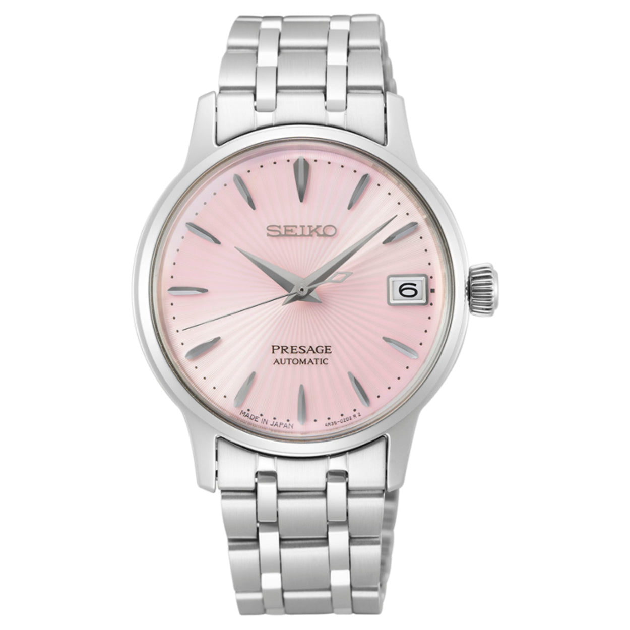 Seiko Presage Dameshorloge SRP839J1 roze - SRP839J1