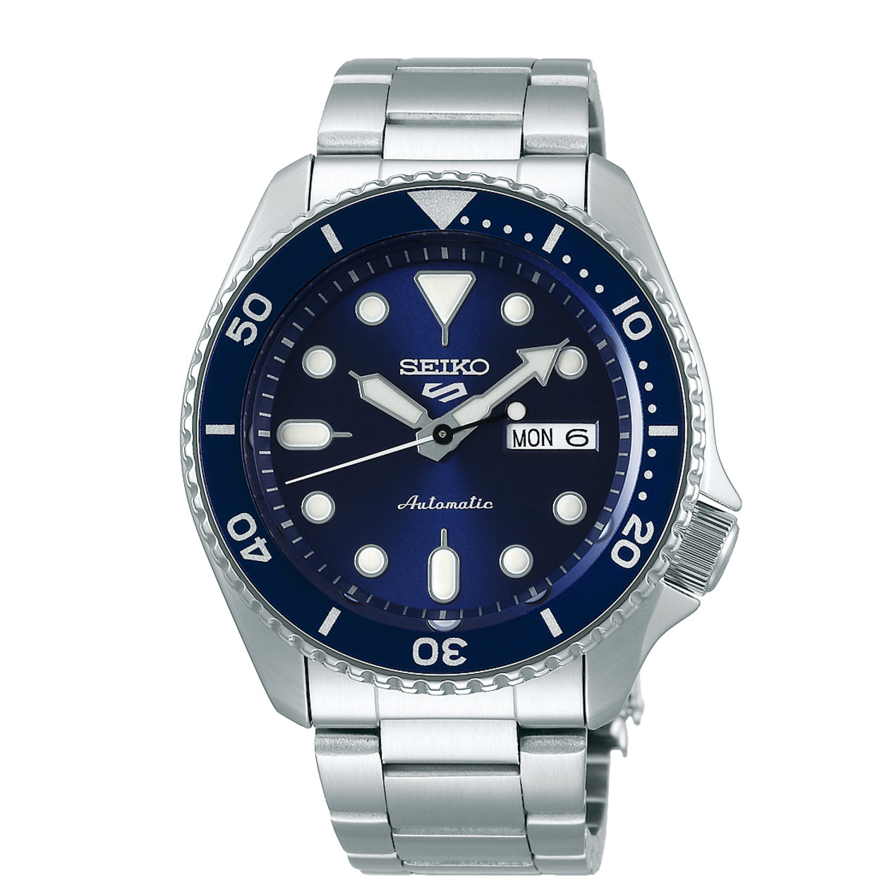 Seiko 5 Sports Herenhorloge SRPD51K1 blauw - SRPD51K1