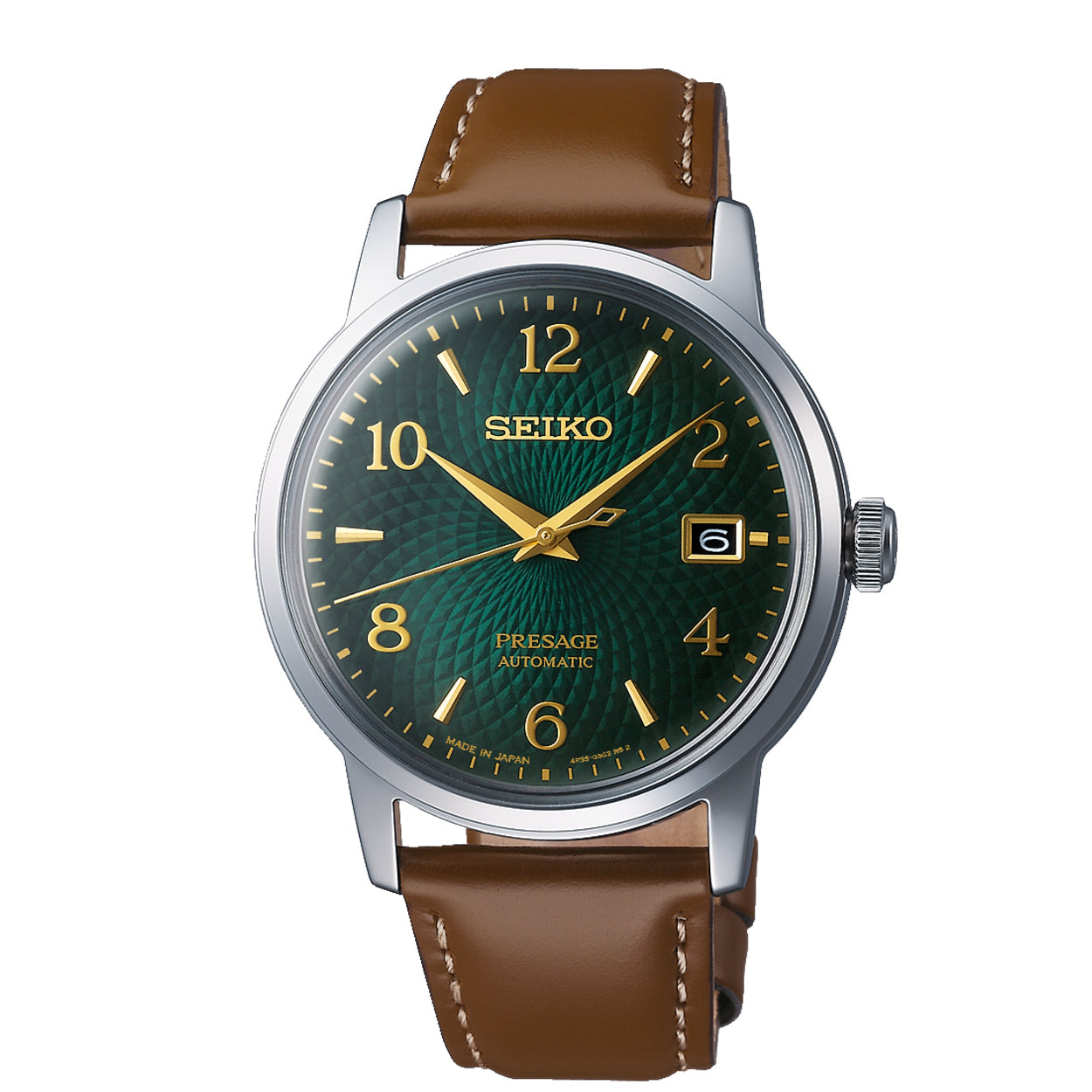 Seiko Presage Herenhorloge SRPE45J1 groen - SRPE45J1