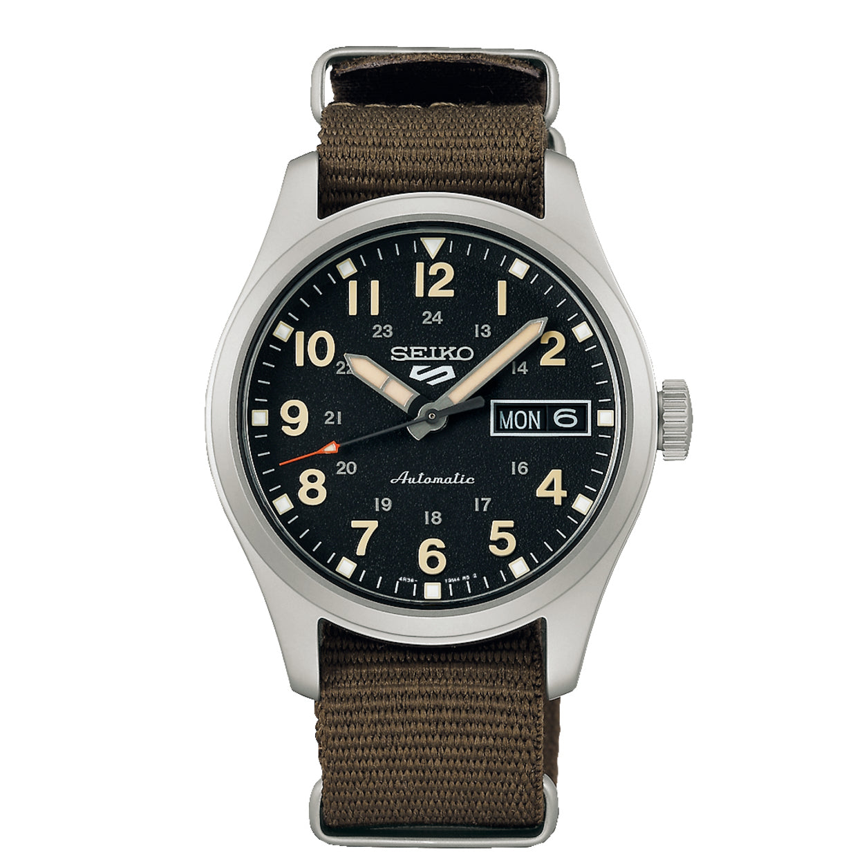 Seiko 5 Sports Herenhorloge SRPJ85K1 zwart - SRPJ85K1