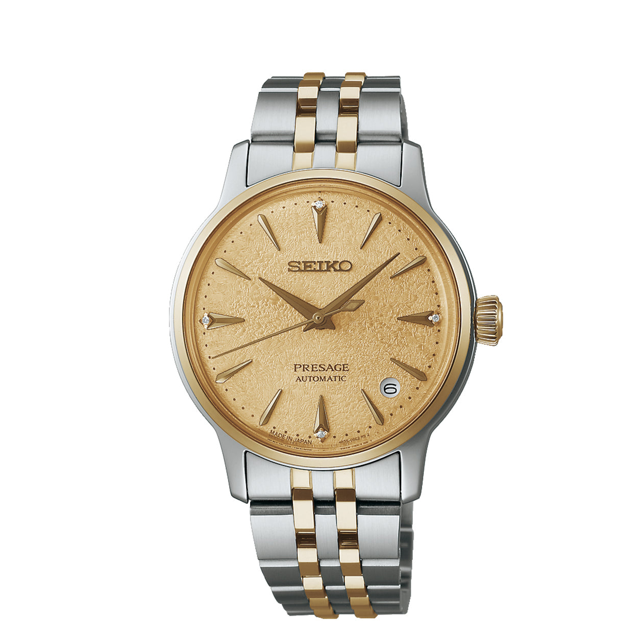Seiko Presage Dameshorloge SRPL64J1 champagne - SRPL64J1