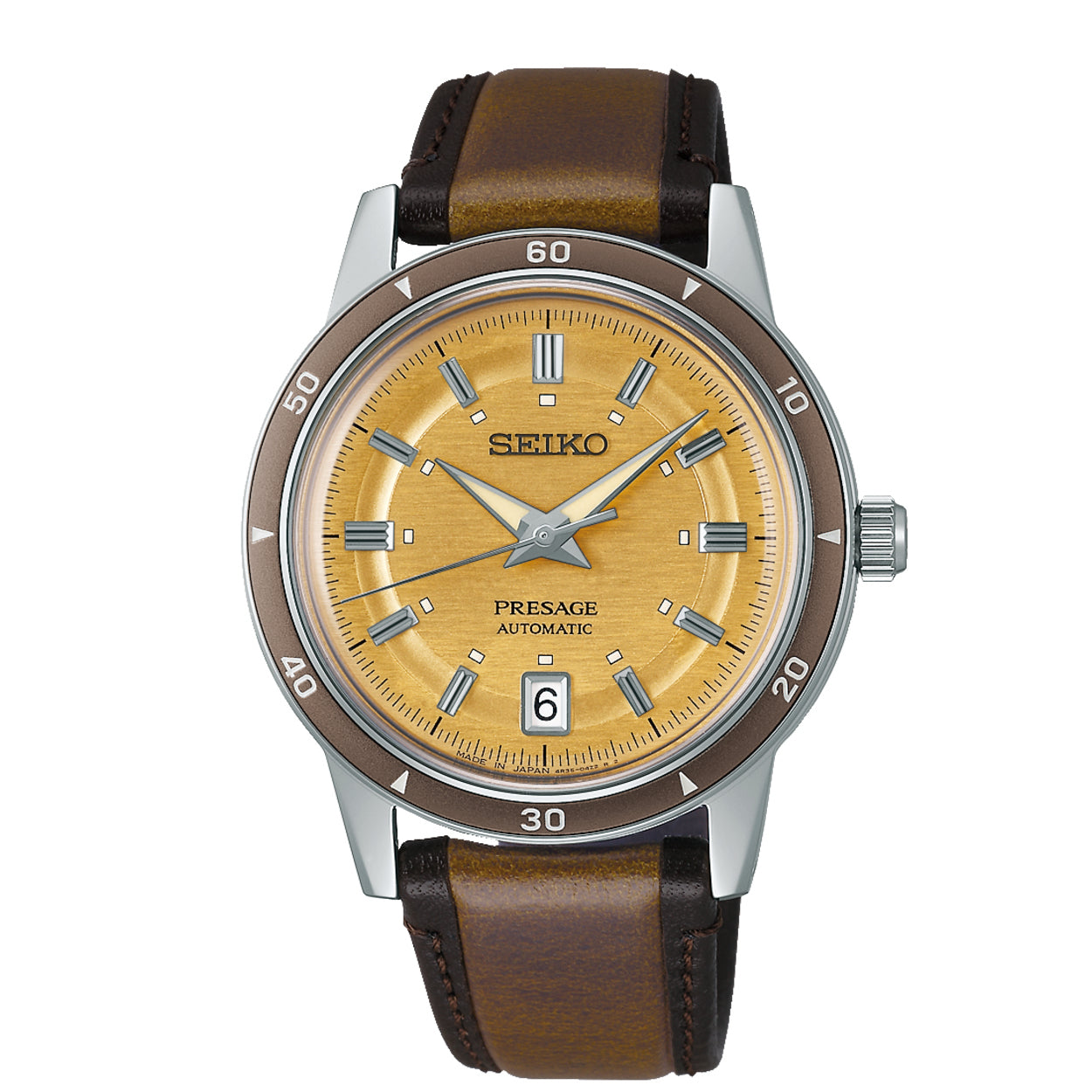 Seiko Presage Herenhorloge SRPL75J1 champagne - SRPL75J1