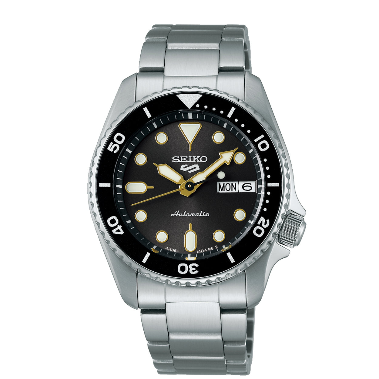 Seiko 5 Sports Herenhorloge SRPL79K1 zwart - SRPL79K1