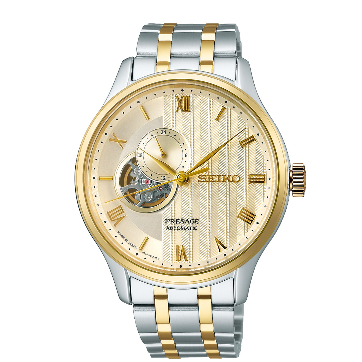 Seiko Presage Herenhorloge SSA464J1 champagne - SSA464J1