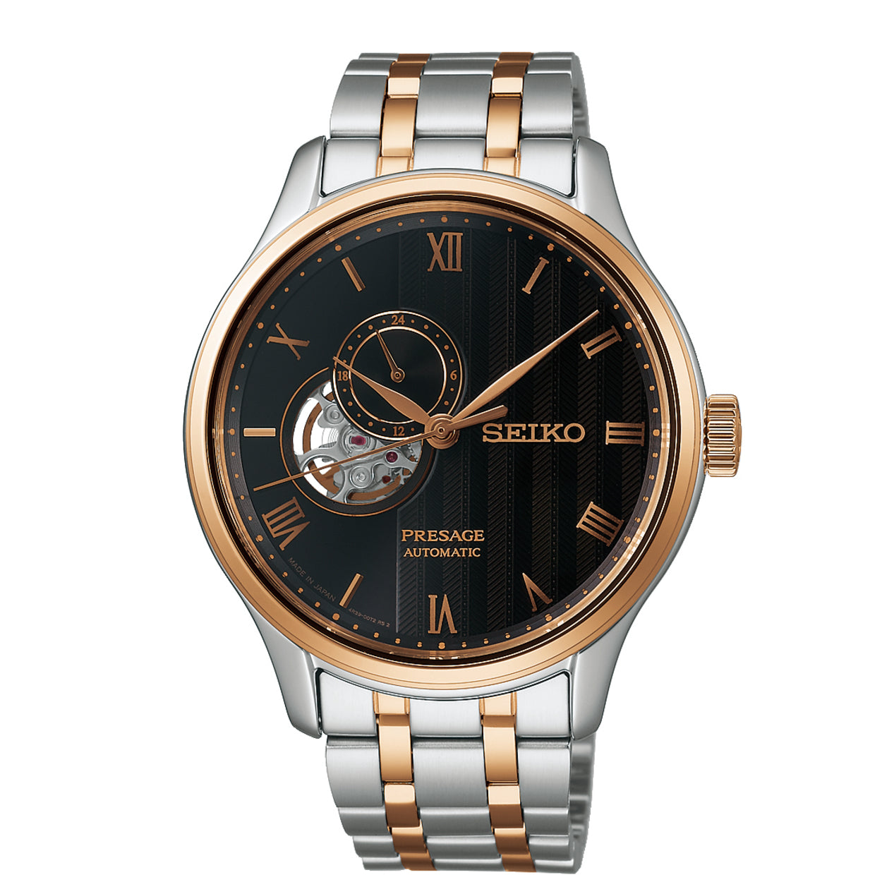 Seiko Presage Herenhorloge SSA466J1 bruin - SSA466J1