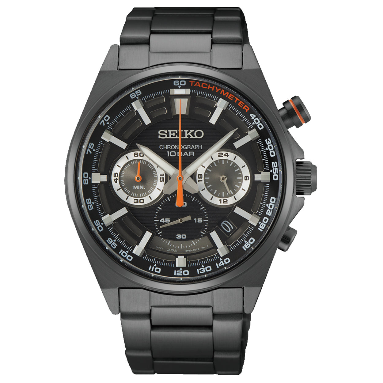 Seiko Herenhorloge SSB399P1 zwart - SSB399P1
