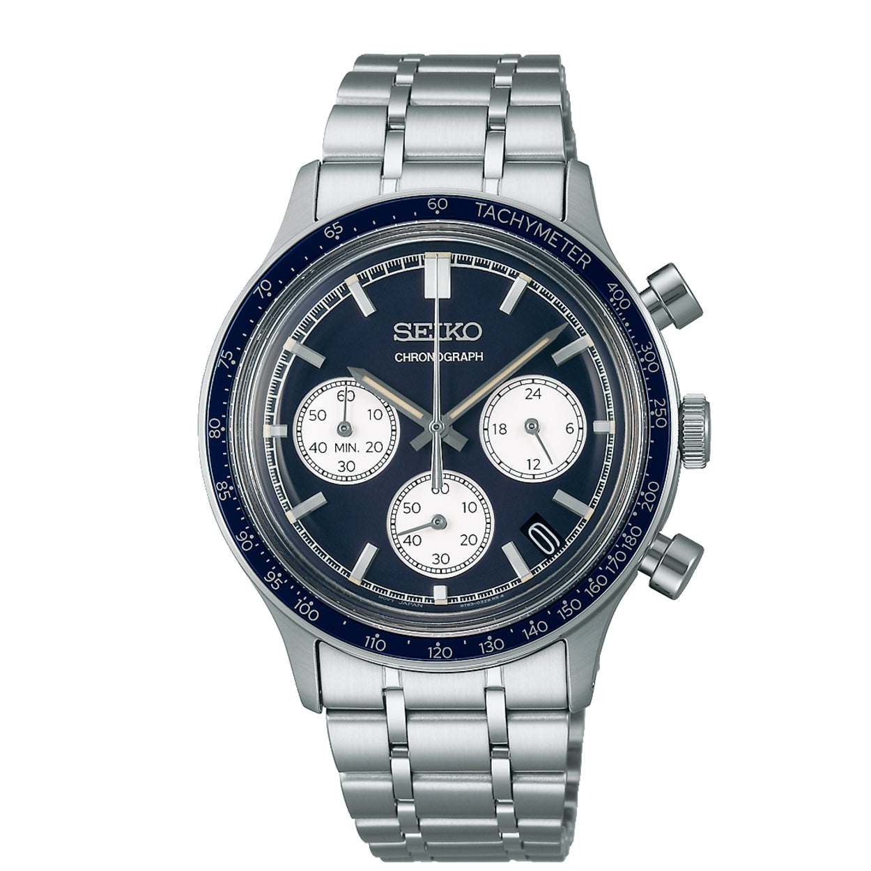 Seiko Herenhorloge SSB477P1 blauw - SSB477P1
