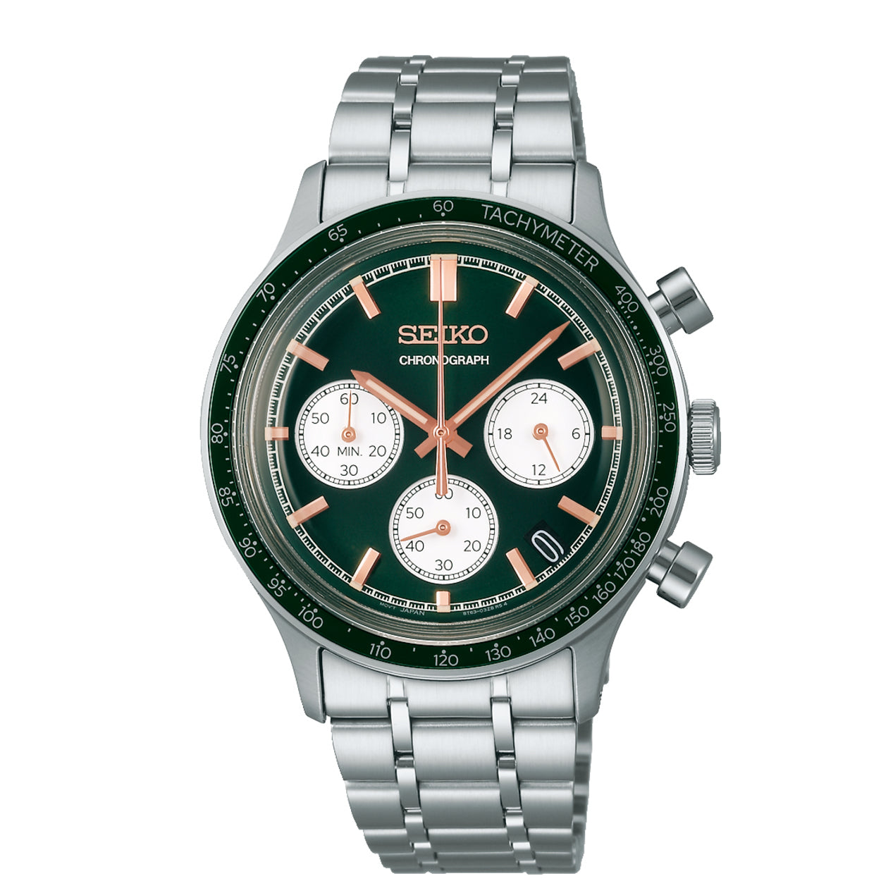 Seiko Herenhorloge SSB481P1 groen - SSB481P1