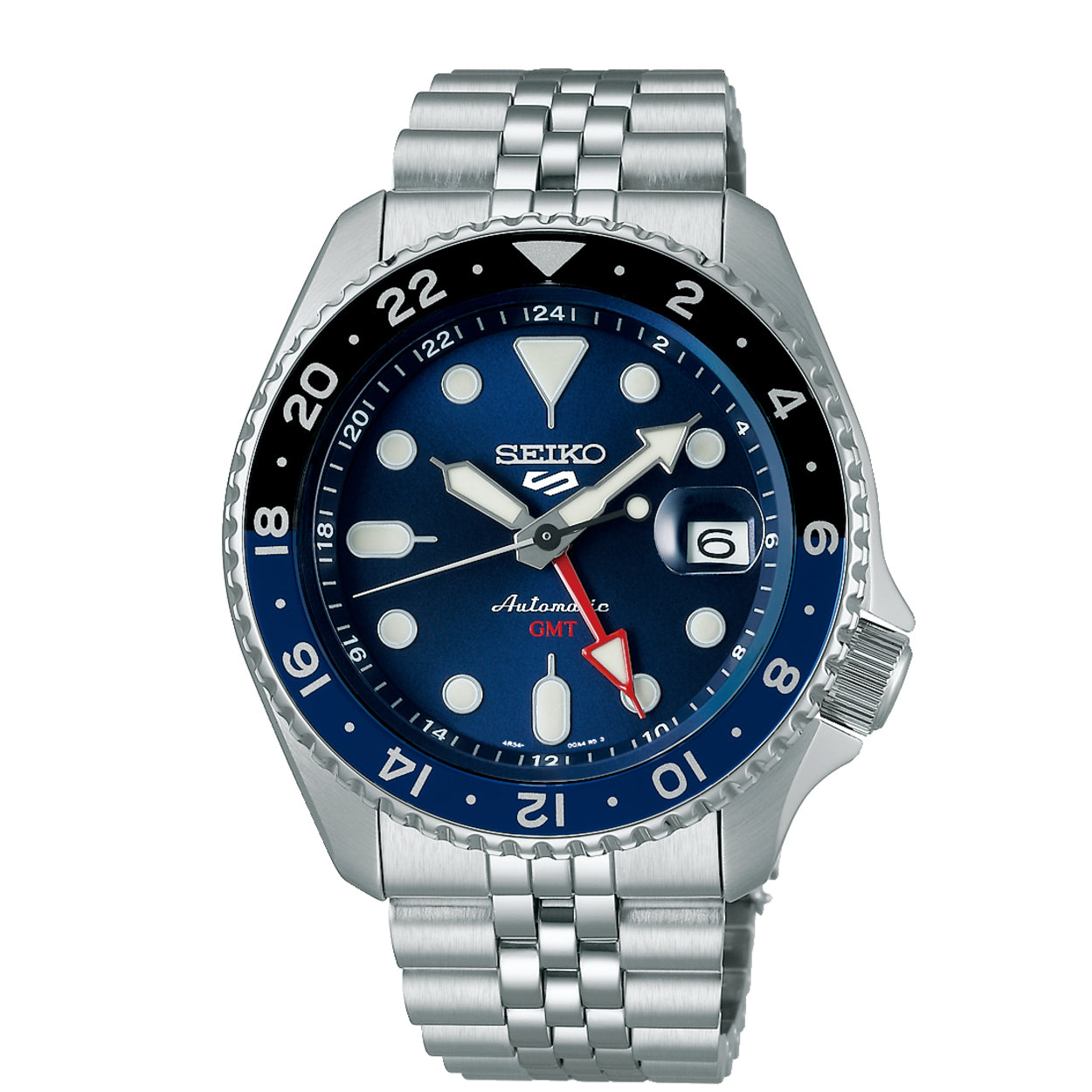 Seiko 5 Sports Herenhorloge SSK003K1 blauw - SSK003K1