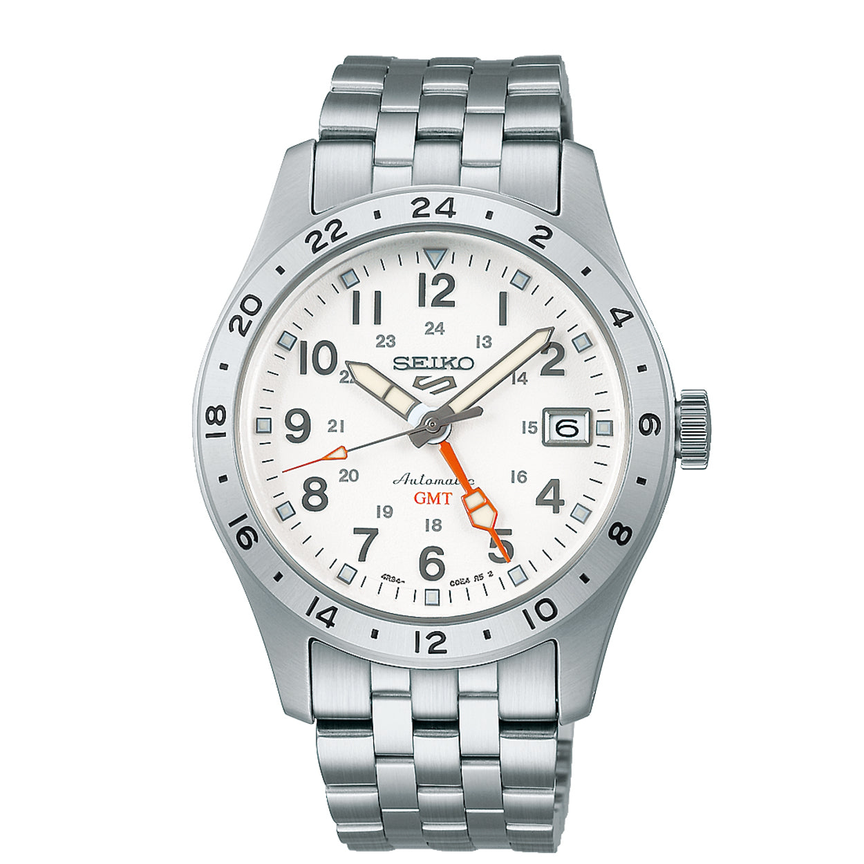 Seiko 5 Sports Herenhorloge SSK059K1 wit - SSK059K1