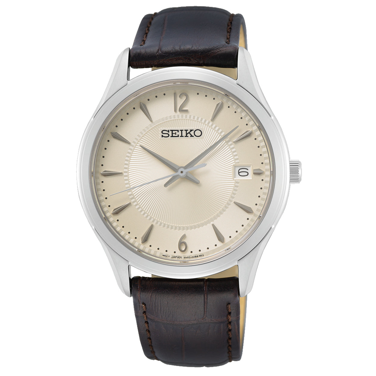Seiko Herenhorloge SUR421P1 crème - SUR421P1