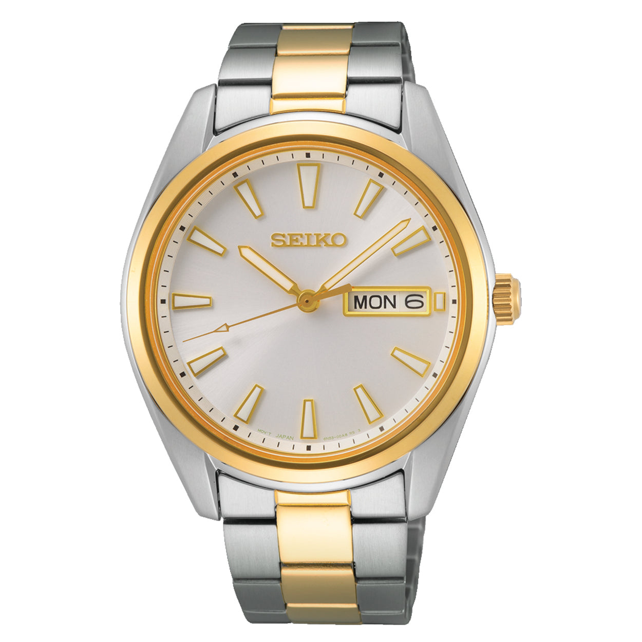 Seiko Herenhorloge SUR446P1 wit - SUR446P1