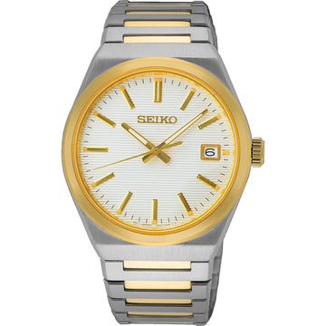 Seiko SUR558P1 Heren Horloge - Bicolor, exclusief en kwalitatief hoogwaardig. Ontdek nu!