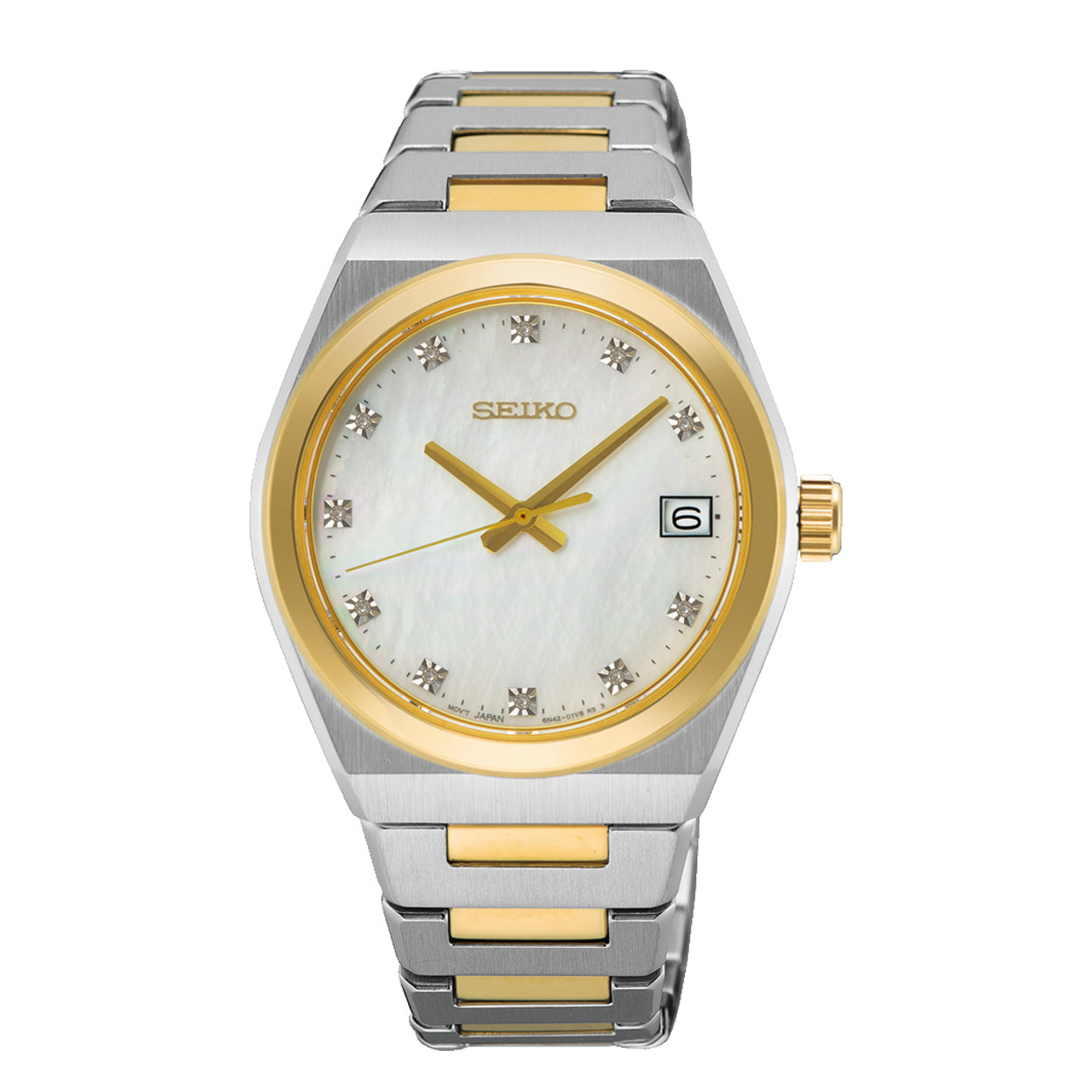 Seiko Dameshorloge SUR604P1 wit - SUR604P1