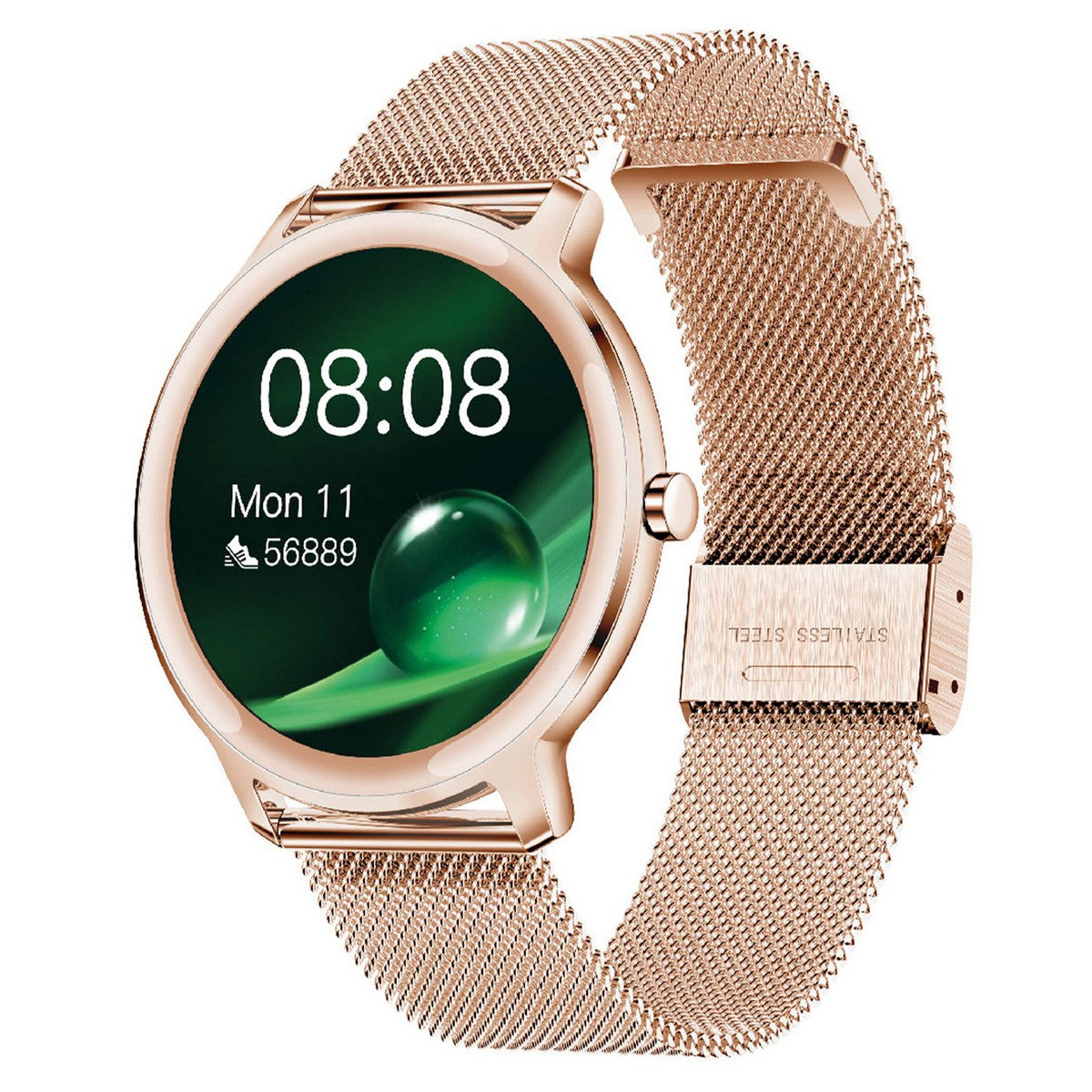 Smarty SW018A Smartwatch Rosékleurig 42mm, exclusief en kwalitatief hoogwaardig. Ontdek nu!