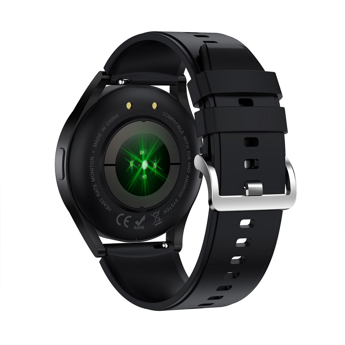 Smarty SW019A Smartwatch Zwart 46mm, exclusief en kwalitatief hoogwaardig. Ontdek nu!