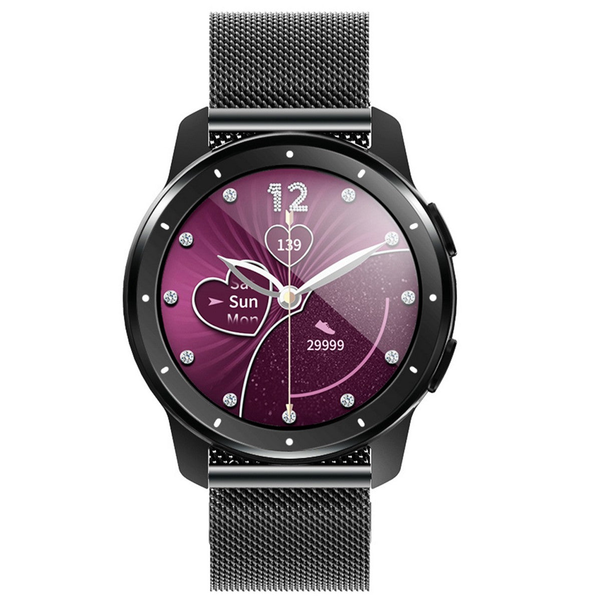 Smarty SW026A Smartwatch Zwart 44mm, exclusief en kwalitatief hoogwaardig. Ontdek nu!