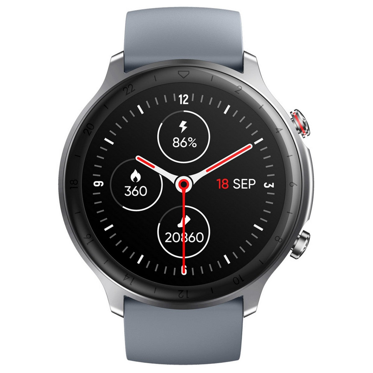 Smarty SW031E Smartwatch Grijs 45mm, exclusief en kwalitatief hoogwaardig. Ontdek nu!