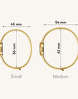 Rosefield horloge STWGSG-ST05 Studio Edition 6 Bangle Watch Oval Gold Medium 62 mm - PansiteNederland.nl