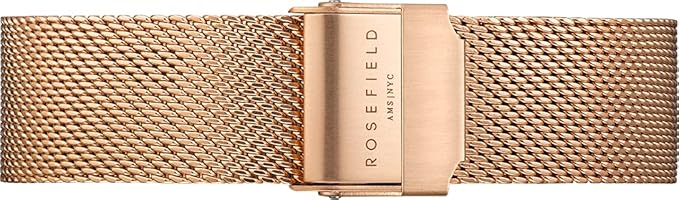 Rosefield horloge TBR-T59 The Tribeca Black Rosegold - PansiteNederland.nl
