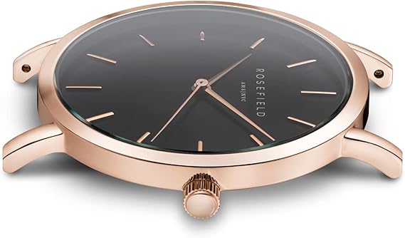 Rosefield horloge TBR-T59 The Tribeca Black Rosegold - PansiteNederland.nl