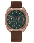 Tommy Hilfiger TH1710557 Horloge Heren Bruin 41mm - PansiteNederland.nl