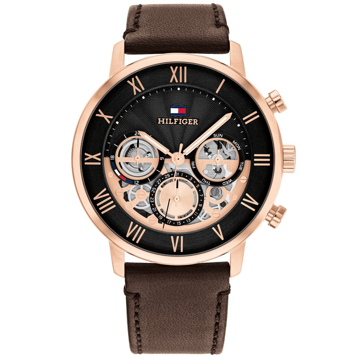Tommy Hilfiger TH1710566 Horloge Heren Rosékleurig 44mm, exclusief en kwalitatief hoogwaardig. Ontdek nu!