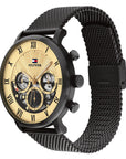 Tommy Hilfiger TH1710568 Horloge Heren Zwart 44mm, exclusief en kwalitatief hoogwaardig. Ontdek nu!