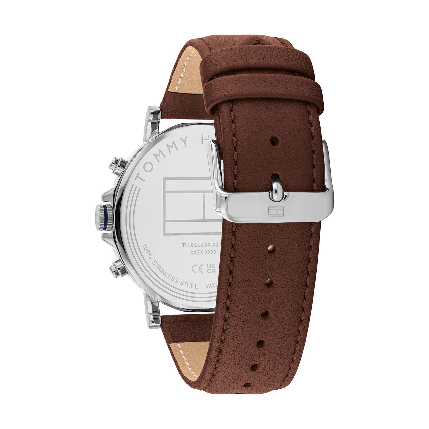 Tommy Hilfiger Horloge TH1710585 Heren Zilverkleurig 44 mm