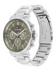 Tommy Hilfiger TH1710587 Horloge Heren Zilverkleurige 44mm, exclusief en kwalitatief hoogwaardig. Ontdek nu!