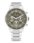 Tommy Hilfiger TH1710587 Horloge Heren Zilverkleurige 44mm, exclusief en kwalitatief hoogwaardig. Ontdek nu!