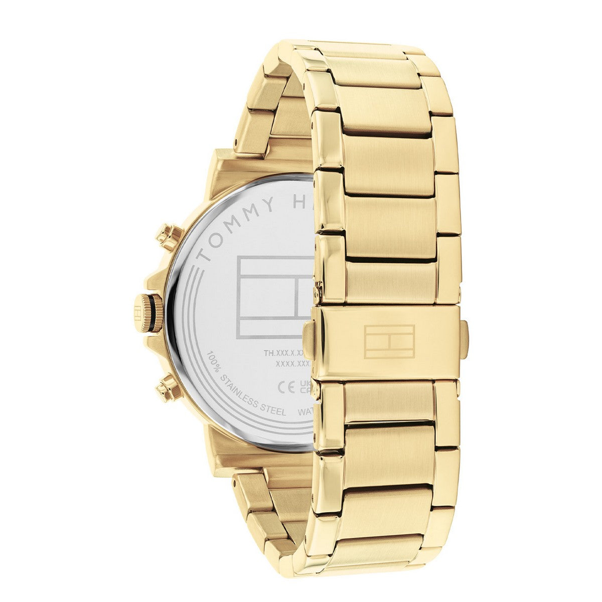 Tommy Hilfiger TH1710589 Horloge Heren Goudkleurig 44mm, exclusief en kwalitatief hoogwaardig. Ontdek nu!