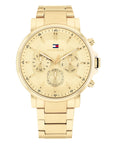 Tommy Hilfiger TH1710611 Horloge Heren Goudkleurig 43mm - PansiteNederland.nl