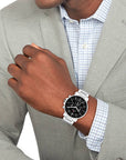 Tommy Hilfiger TH1710667 Horloge Heren Zilverkleurig 44mm