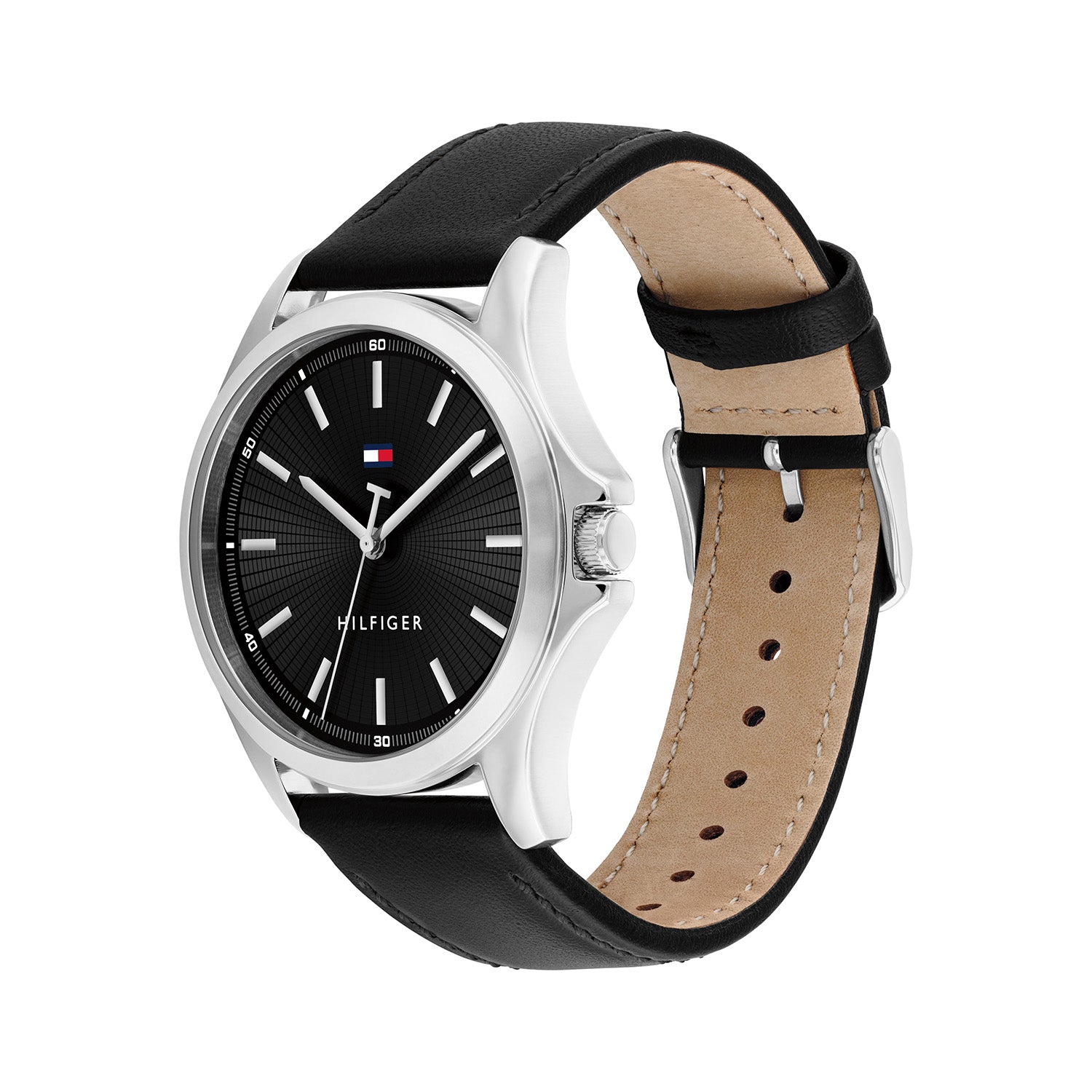 Tommy Hilfiger Horloge TH1710668 Heren Zilverkleurig 43 mm