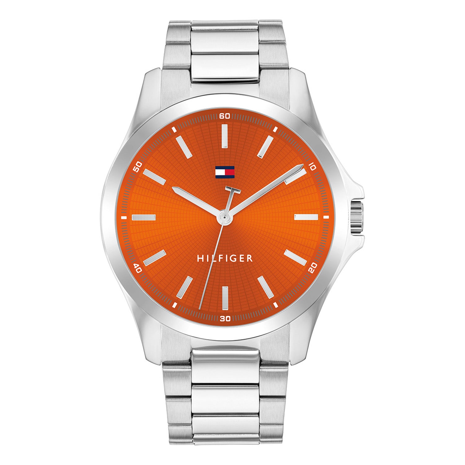 Tommy Hilfiger Horloge TH1710678 Heren Zilverkleurig 43 mm