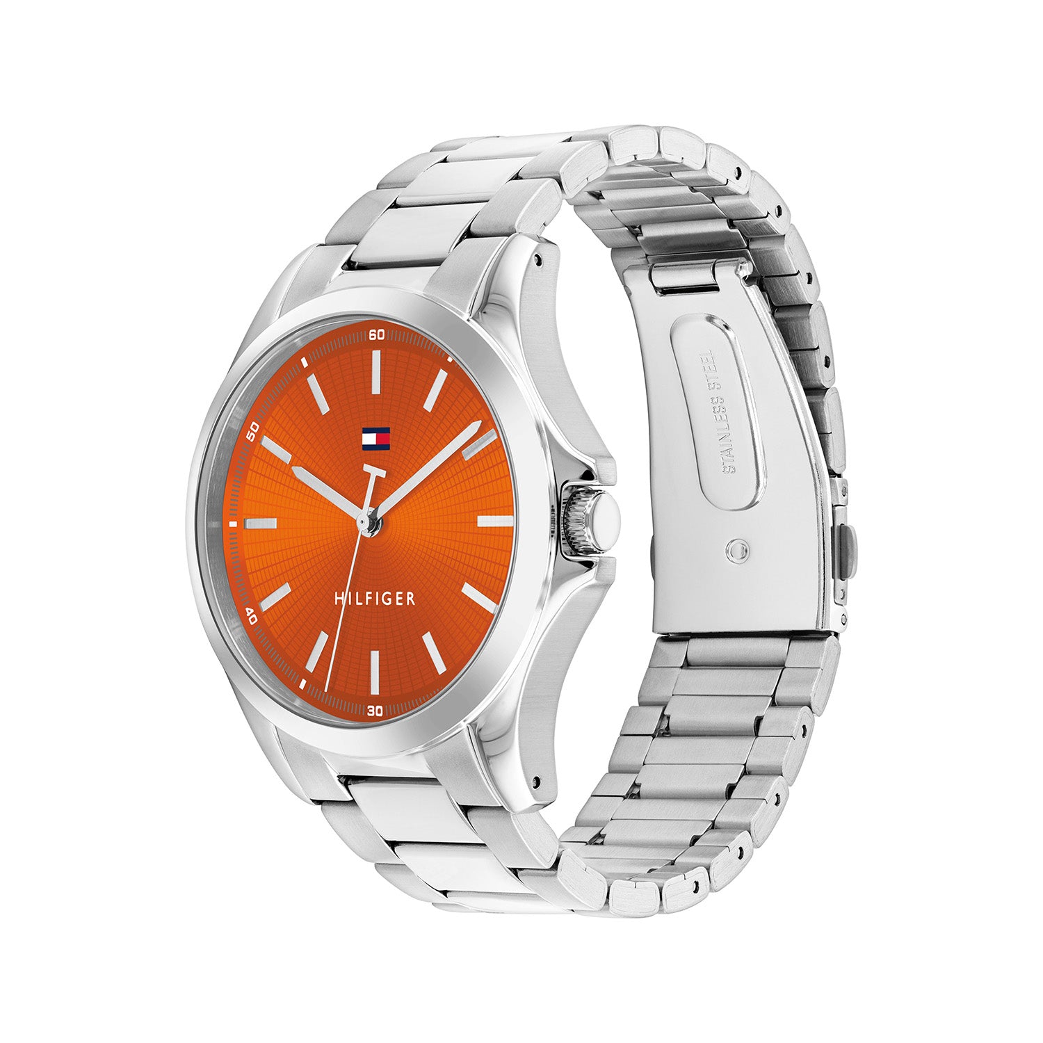 Tommy Hilfiger Horloge TH1710678 Heren Zilverkleurig 43 mm