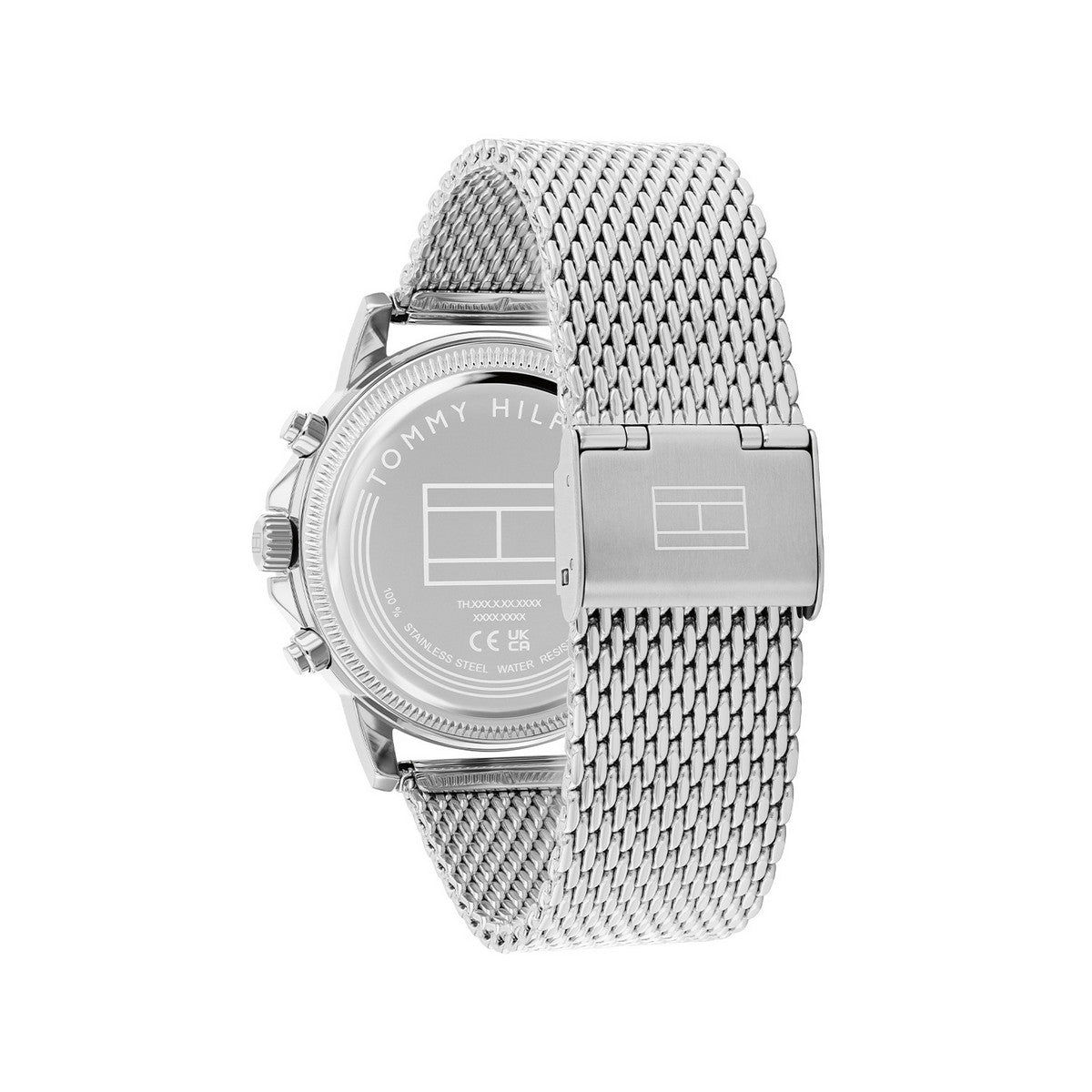 Tommy Hilfiger Horloge TH1710749 Heren Zilverkleurig 40 mm
