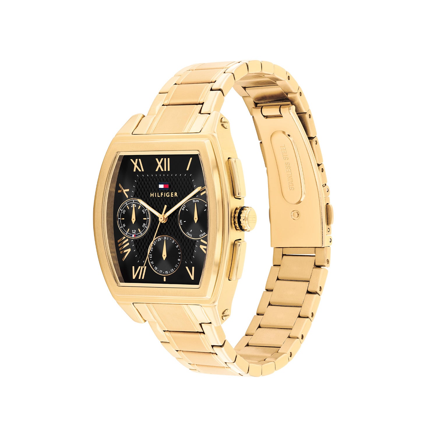 Tommy Hilfiger Horloge TH1710764 Heren Goudkleurig 36 mm