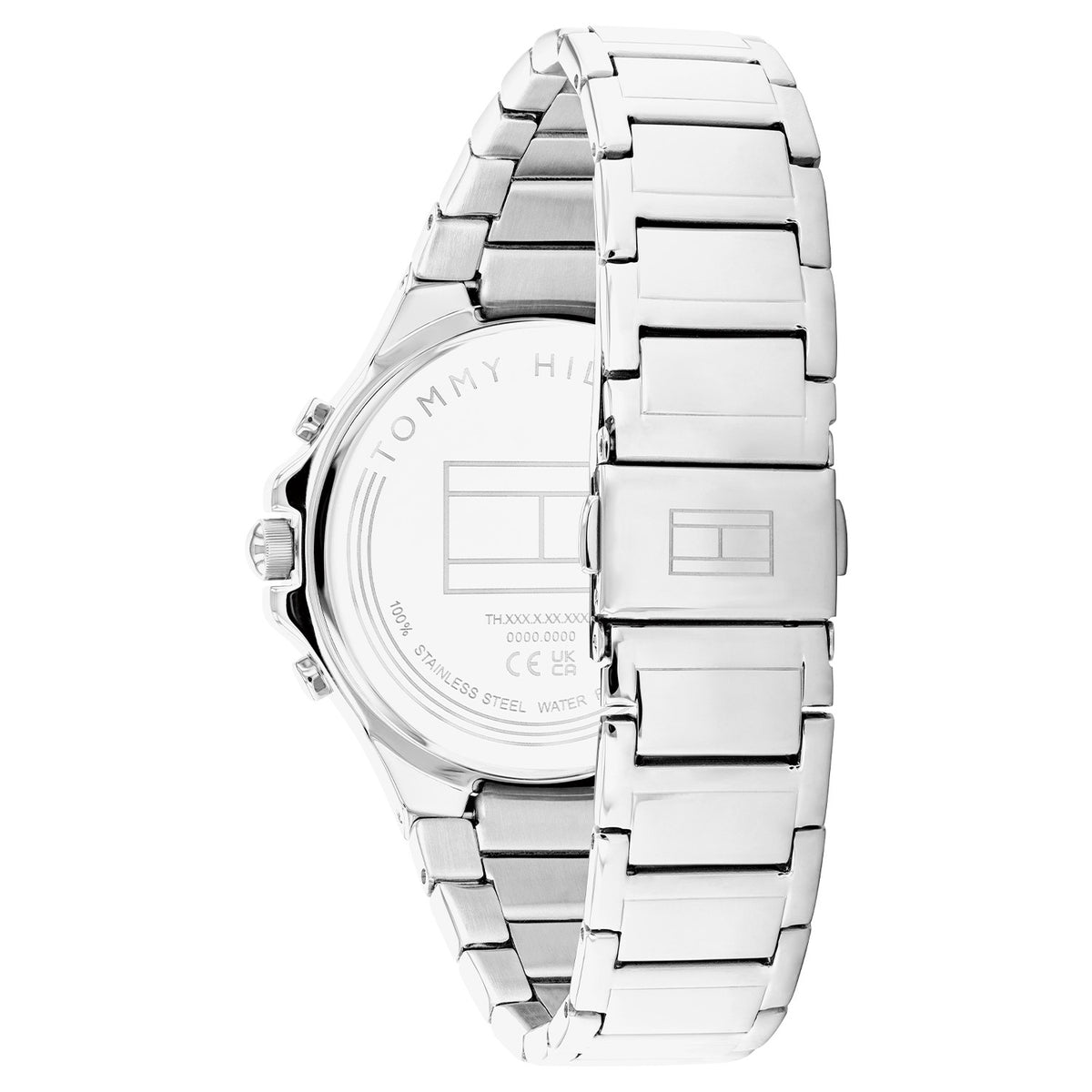 Tommy Hilfiger Dames Horloge TH1782596 40 mm Zilverkleurig