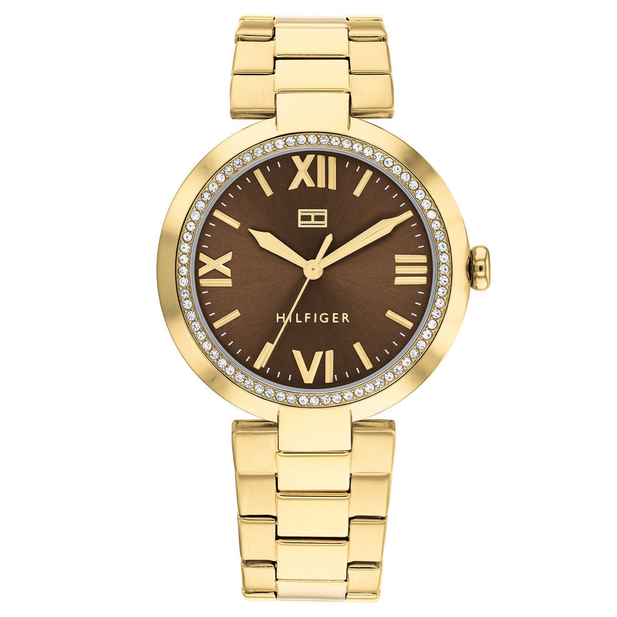 Tommy Hilfiger TH1782631 Horloge Dames Goudkleurig 34mm, exclusief en kwalitatief hoogwaardig. Ontdek nu!