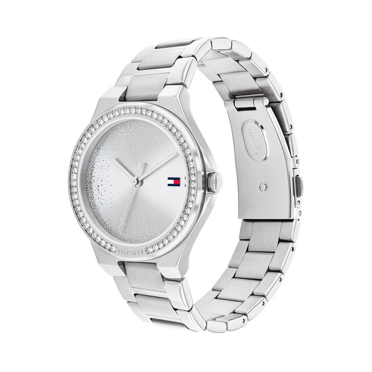 Tommy Hilfiger TH1782641 Horloge Dames Zilverkleurig 36mm, exclusief en kwalitatief hoogwaardig. Ontdek nu!