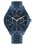 Tommy Hilfiger TH1782656 Horloge Dames Zilverkleurig 40mm, exclusief en kwalitatief hoogwaardig. Ontdek nu!